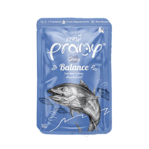 Pramy Tuna in Gravy Pouches for Cats 70g