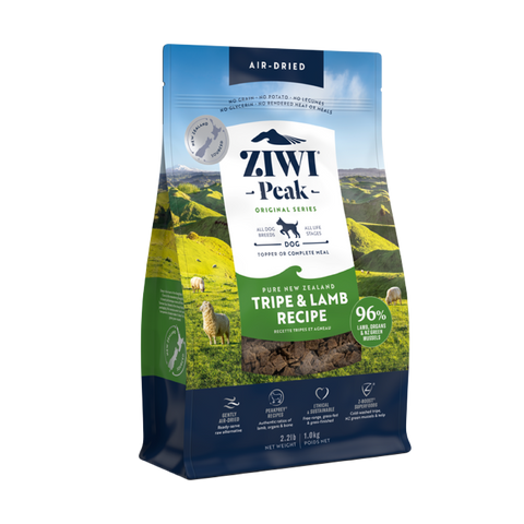 ZIWI Dog Air-Dried with Tripe & Lamb Recipe 1kg
