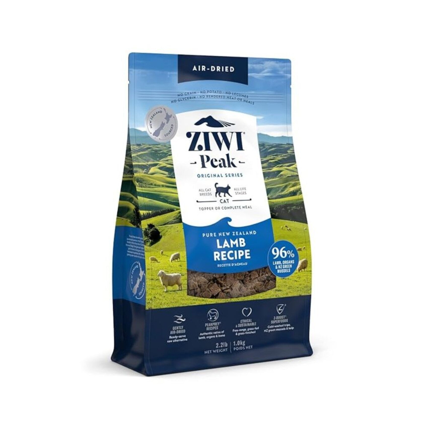 ZIWI Air-Dried Dry Food with Lamb for All Breed & Life Stage Cats