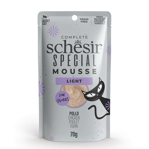 Schesir Complete Special Chicken in Mousse for Adult Cats 70g