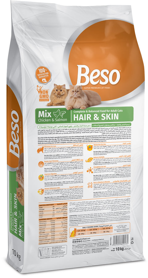 Beso Dry Food Hair & Skin 10kg