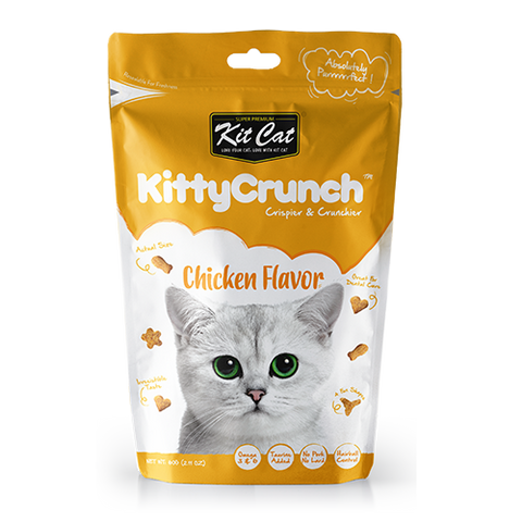 Kit Cat Kitty Crunch Chicken Flavor Treat 60g