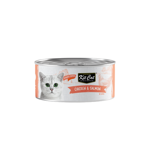 Kit Cat Deboned Chicken & Salmon 80g