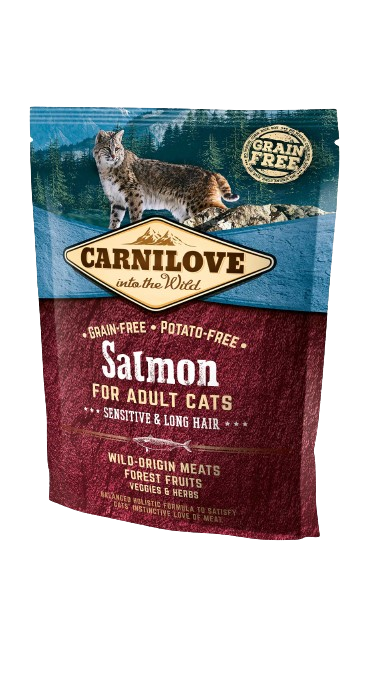 Carnilove Dry Food for Adult Cats - Salmon