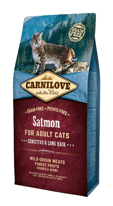 Carnilove Dry Food for Adult Cats - Salmon