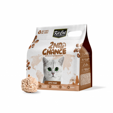 Kit Cat Second Chance Coffee Beans Plant-Based Cat Litter 2.5kg/ 7L