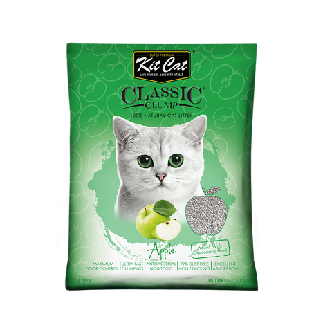 Kit Cat Classic Clumping Litter Apple 7kg