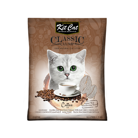 Kit Cat Classic Clumping Litter Coffee 7kg