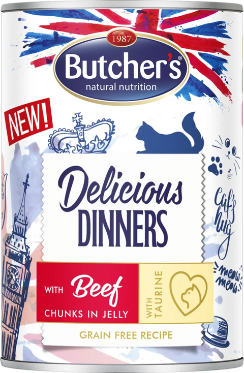 Butchers dog food in jelly best sale