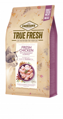 Carnilove True Fresh Dry Food for Sterilized Cats - Chicken 4.8kg