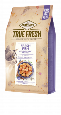 Carnilove True Fresh Dry Food for Sterilized Cats Fish- 4.8kg