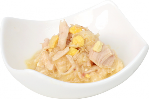 Kit Cat Deboned Wet Food with Chicken & Egg Yolk for Adult Cats & Kittens