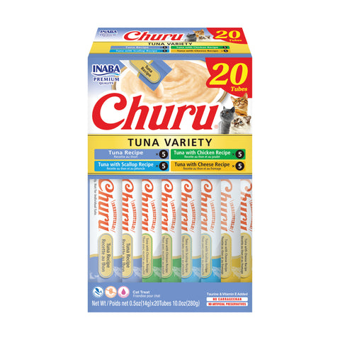 Inaba Churu Tuna Variety Treats for Cats 20x14g