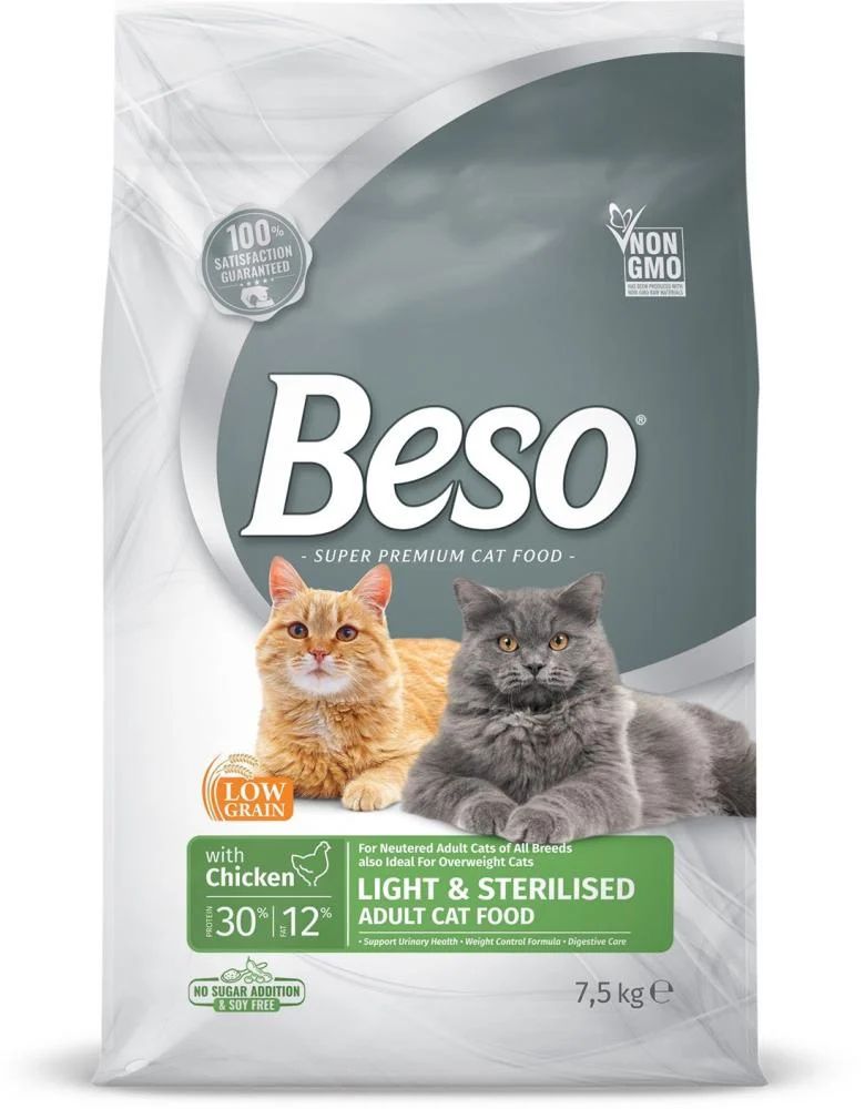 Dry food for sterilized fashion cats