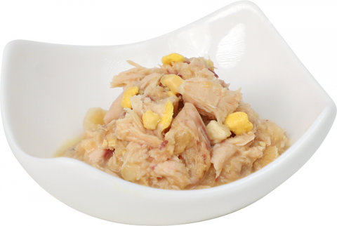 Kit Cat Deboned Wet Food with Tuna & Egg Yolk for Adult Cats & Kittens