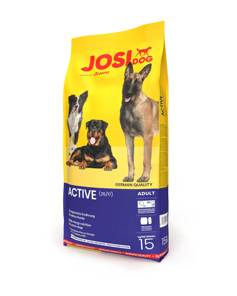 Josi Dog Active Gluten Free Dry Food for Adut Dogs 15kg