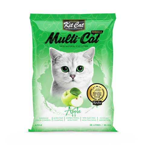 KitCat Classic Clumping Litter Apple 20kg