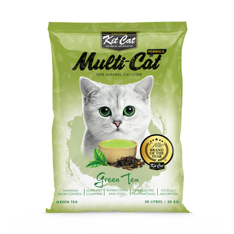 Kit Cat Multi Litter Green Tea 20kg