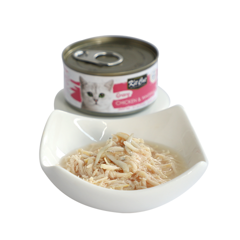 Kit Cat Gravy Chicken & Whitebait 70g