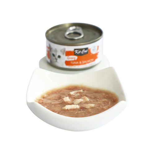 Kit Cat Gravy Tuna & Salmon 70g