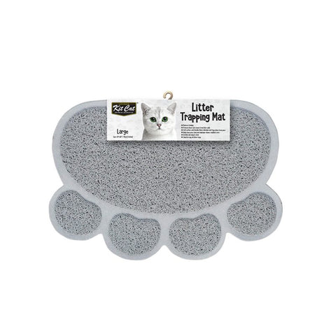 Kit Cat Litter Grey Trapping Mat Small Size 30cm x 40cm