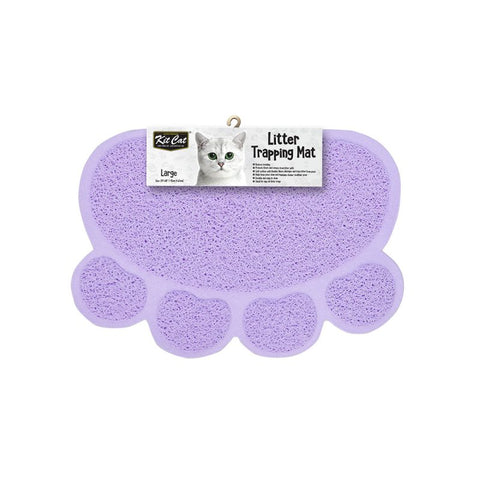 Kit Cat Litter Purple Trapping Mat Large Size