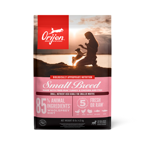 Orijen Dry Food with Chicken, Turkey & Fish for All Life Stages Small Breed Dogs
