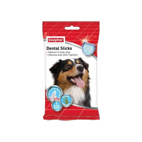 Beaphar Dental Sticks 7Pcs for Dogs 182g