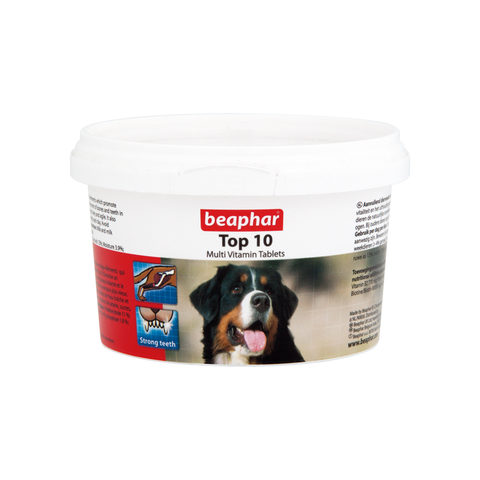 Beaphar Top 10 Multi Vitamins for Dog 180 Tablets