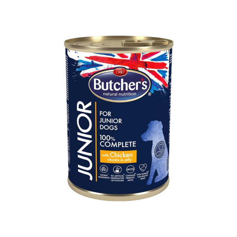 Butchers Junior Chicken Chunks in Jelly 400g