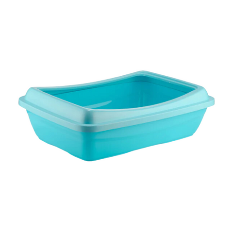 Canine Go Cat Litter Tray - Turquoise Blue - Small