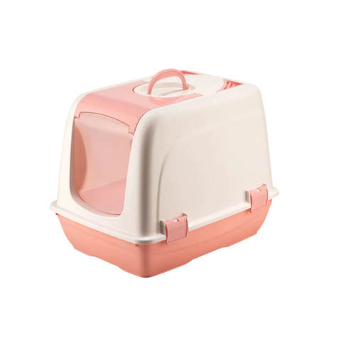 Canine Go Cat Toilet Box Big - Soft Pink - Large