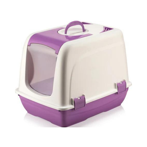 Canine Go Cat Litter Box Big - Violet - Large