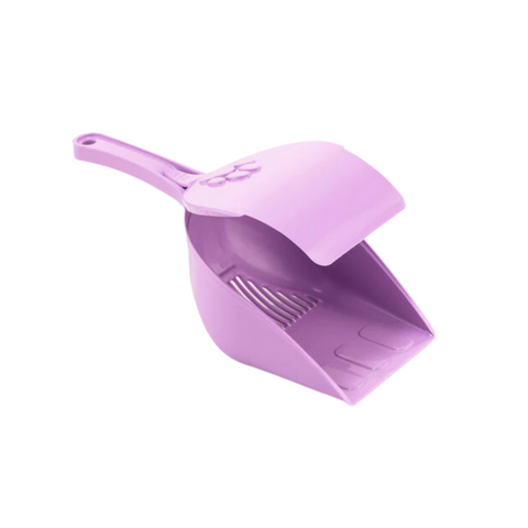 Canine Go Pet Litter Scoop With Cover - Violet - Pink