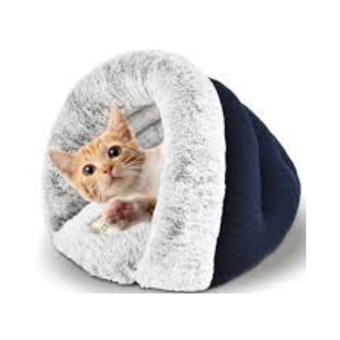 Feline Go Cat Bed Medium Blue 40cm