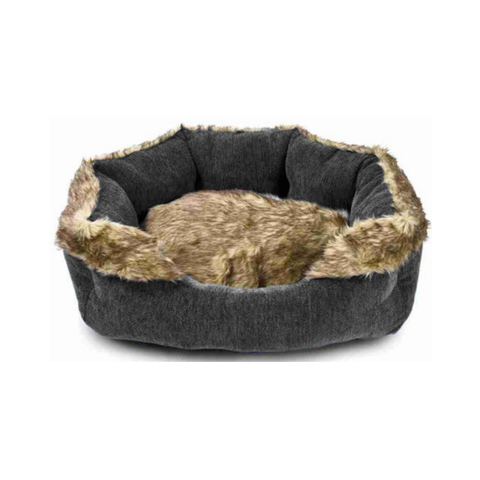 Feline Go Cat Bed Medium Grey 60x54cm