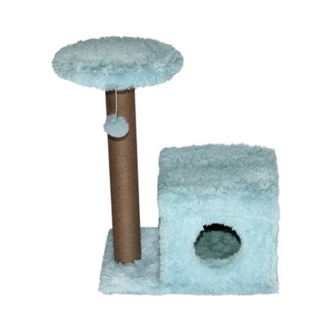 Feline Go Scratching Tree Light Blue 72x39x80cm