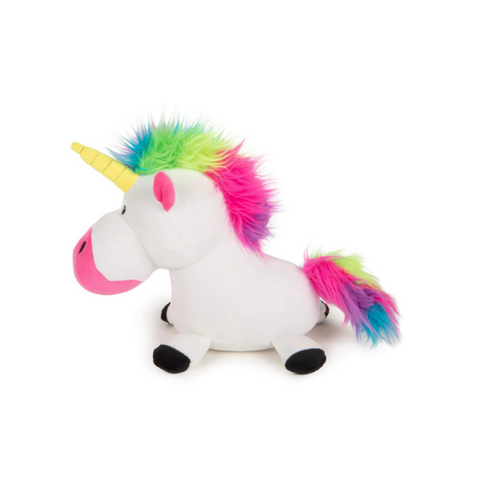 GoDog Unicorns White L Toy for Dogs