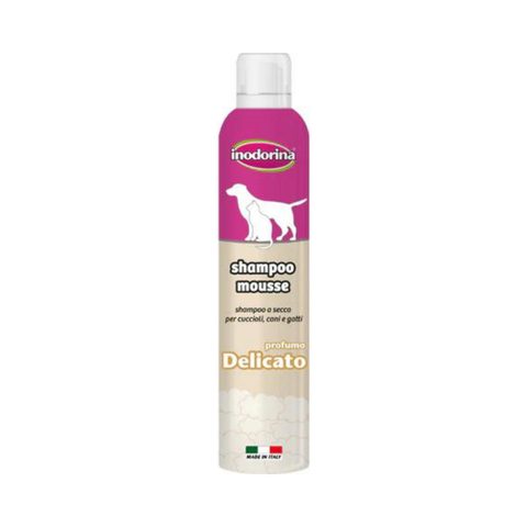 Inodorina Mousse Delicato Cats & Dogs 300ml - Delicate Perfume