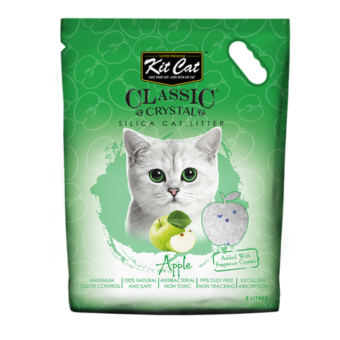 Kit Cat Classic Crystal Silica Litter 5L