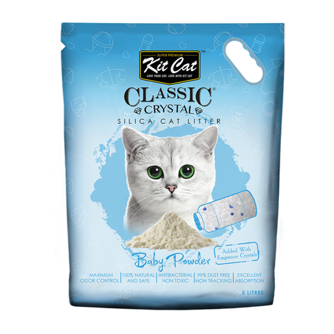 Kit Cat Classic Crystal Silica Litter 5L