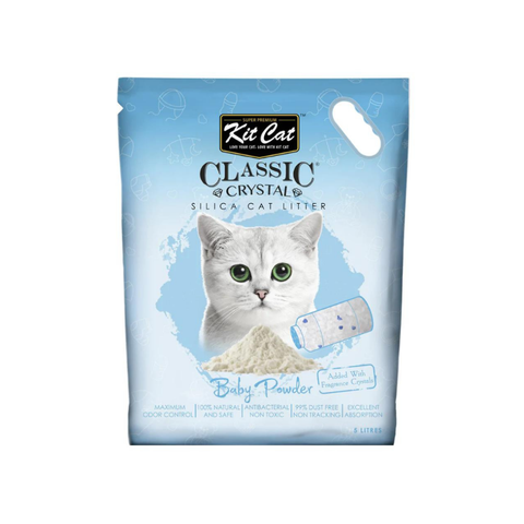 Kit Cat Classic Crystal Silica Litter 5L