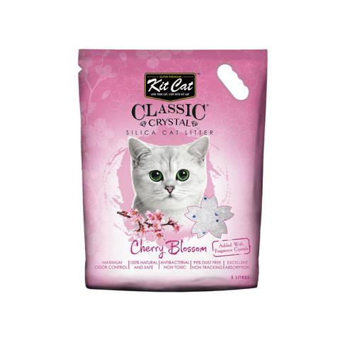 Kit Cat Classic Crystal Silica Litter 5L