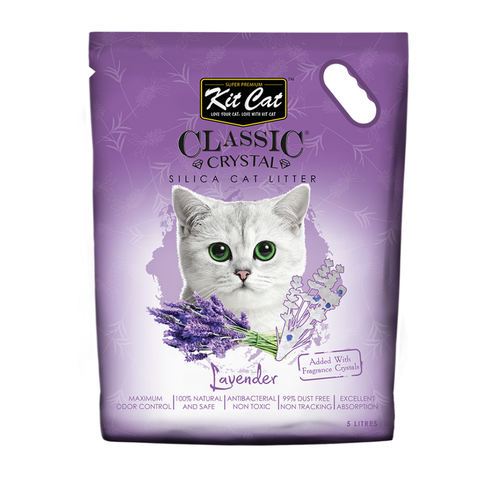 Kit Cat Classic Crystal Silica Litter 5L