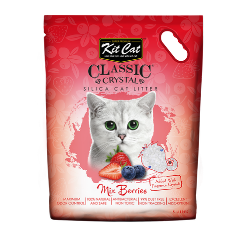 Kit Cat Classic Crystal Silica Litter 5L