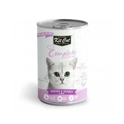 Kit Cat Complete Cuisine Chicken & Skipjack 150g