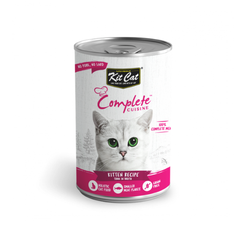 KitCat Complete Cuisine Tuna in Broth for Kittens 150g