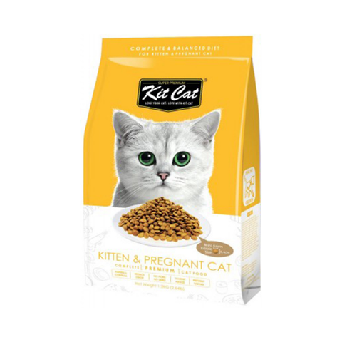 Kit Cat Dry Food for Kittens & Pregnant Dry Cat Food 1.2kg