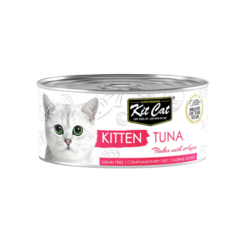 KIt Cat KITTEN TUNA with Flakes 80g