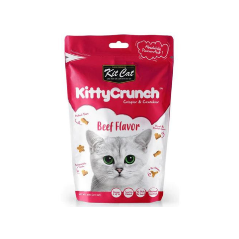 Kit Cat Kitty Crunch Beef Flavor 60g